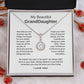 Cubic Zirconia Necklace - Gift for Granddaughter