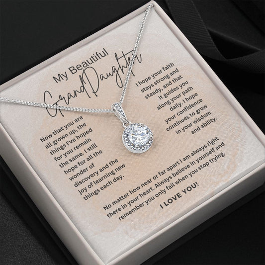 Eternal Hope Necklace - Gift for Granddaughter