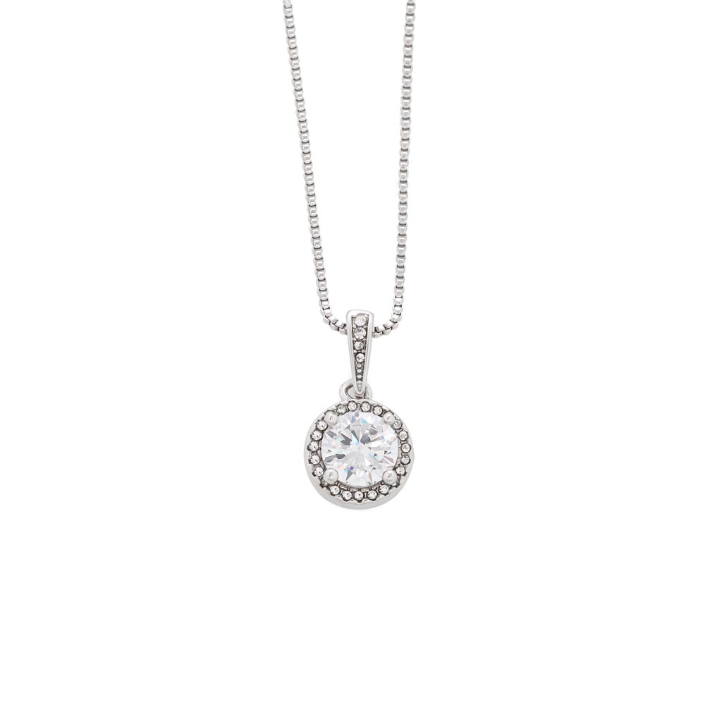 Cubic Zirconia Necklace - Gift for Granddaughter