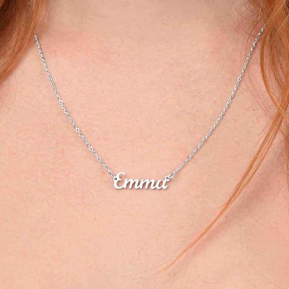 Custom Name Necklace - Gift for Daughter