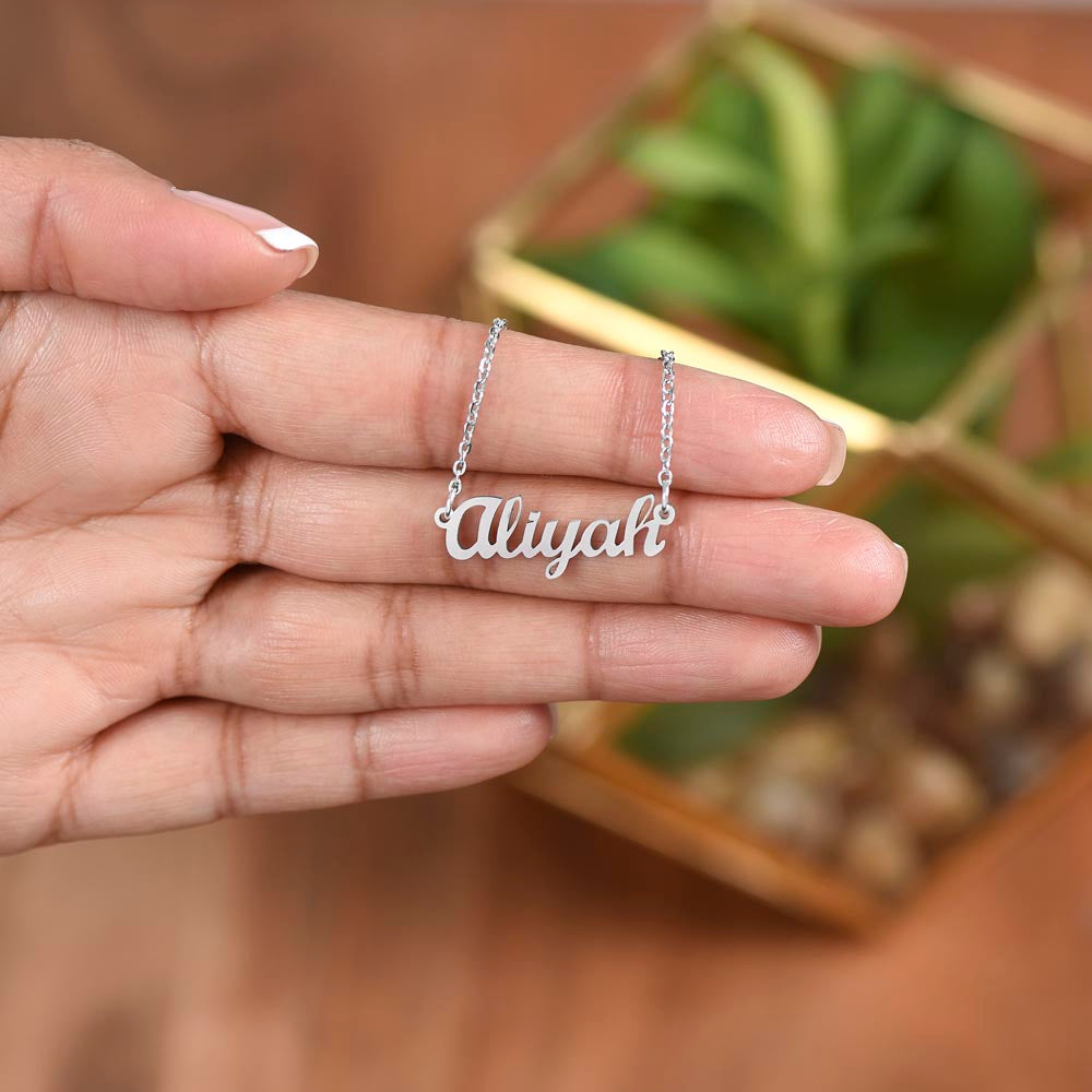 Custom Name Necklace - Gift for Daughter