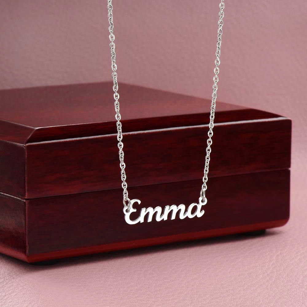 Custom Name Necklace - Gift for Daughter