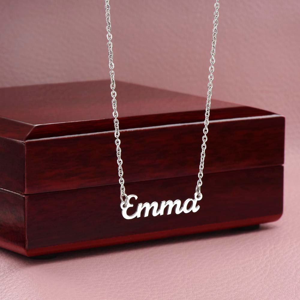 Custom Name Necklace - For My Daughter