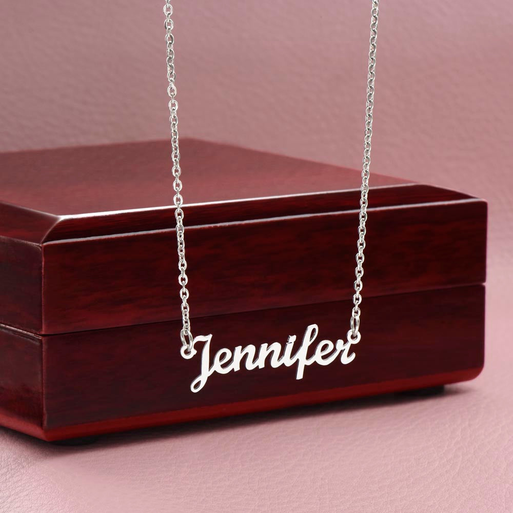 Custom Name Necklace -Gift for Daughter