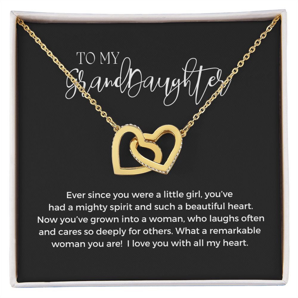 Dainty Heart Necklace - Gift for Adult Granddaughter